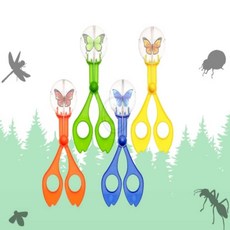해신이네잡화점 14cm 곤충채집 가위집게 채집망 곤충채집망, 파랑, 1개, 상세표기
