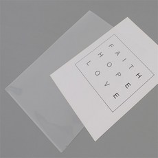 라니디자인 L형 파일홀더 12P a4투명홀더