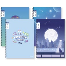 아이비스 초등 슬림 알림장 좁은칸 남아용 스프링제본 22매 줄많은알림장, 랜덤 1개