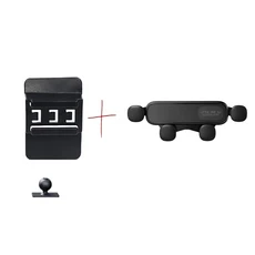 현대 투싼 NX4 2021 2022 2023 차량용 핸드폰 거치대 강력 특수 고정 브래킷 베이스 15W 무선 충전 자동차, 01 빠른, 03 Base and holder 1