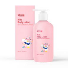 키즈텐 아기 유아 어린이 키즈 초등학생 순한 목욕 천연 고보습 바디 로션, 1개, 300ml