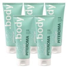 UCG 피테로마 바디 각질제거 필링젤 팔꿈치 보들보들 때필링 바디스크럽 5개