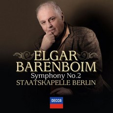 Barenboim/Staatskapelle Berlin Artist Audio CD 앨범 엘가 교향곡 제2번 미국 발송