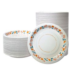 삼풍 친환경 종이접시 중형 20cm x 120매, 1개, 120개입