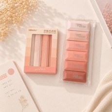 코지로움 그라데이션 수정테이프 풀테이프 세트 감성 컬러 문구 다꾸용품, 1세트, 핑크