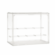 透明壓克力模型展示盒 公仔收納防塵展示櫃 多層玩具手辦收藏盒, 1套