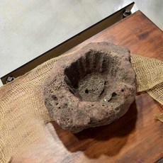 화산석 자연석 25cm 대 3호 석부작 분재 인테리어 소품 1개입