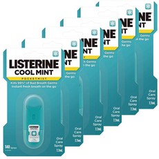 李施德霖 速效 薄荷 口腔護理噴霧 7.7ml, 6個