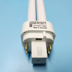 오스람 램프 전구 형광등 DULUX D/E 26W FDL26 4핀, 주광색, 2개