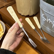 不銹鋼水果叉可愛奶酪甜品叉創意蛋糕叉子月餅叉家用高檔水果簽, 1個, 奶酪水果叉【1支】