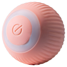 【宅鋪子】自動逗貓球 貓咪玩具 智能逗貓球 寵物互動玩具, 粉色, 1