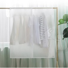 반투명 헹거 옷장 가리개 먼지차단 덮개, 60cmX110cm, 60cmX110cm