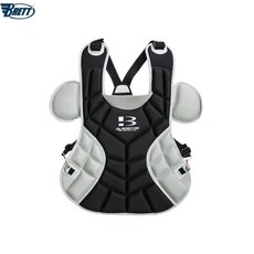 BRETT 布瑞特 捕手護具 成人用捕手護胸 GLADIATOR 防震 LBP-302, 紅(02), 1個