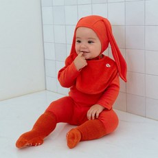 오뜨베베KC 레인보우슈트세트<br><레드/오렌지/옐로우/그린/블루/퍼플/핑크/크림><br>*S(0-6m)~M(6-12m)*