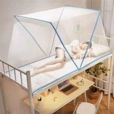 접이식 이층침대 텐트 동굴 암막 기숙사 수면 벙커 사계절 침대용 사각 싱글 실내