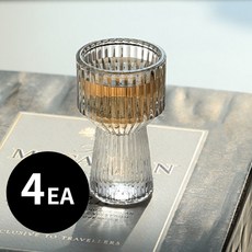 웰커밍홈 미니 고량주잔 소주잔, 10ml(고량주잔), 4개