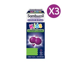 삼부콜 키즈 코프 리퀴드 120mlX3, 120ml, 3개