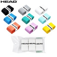 헤드 프라임 투어 오버그립 3개입 285651 테니스 배드민턴 스쿼시 그립, 화이트_3개입