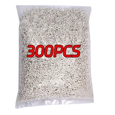 8/10mm 미니 스크류 아이 핀 금속 후크 Eyelets 나사 스레드 펜던트 Clasps DIY 액세서리 만들기위한 보석, 02 8mm, 08 Bright Silver A1