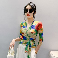 댄스복 라인 블라우스 아랑 고고 장구 화려한 단체복 난타복 상의 공연복 축제 줌바복