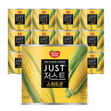 동원 저스트 노슈가 스위트콘, 340g, 12개
