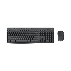 Logitech 羅技 MK370 商務企業版 無線鍵盤滑鼠組, 黑色, 普通型