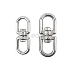 [일일오품] 선꼬임방지 줄꼬임방지 스텐체인 스텐슈벨, M6/67mm