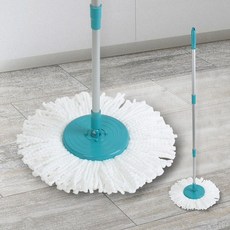 물걸레 청소밀대 회전 극세사 3단 마대 가정용 청소걸레, 밀대