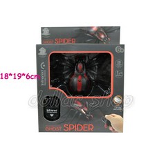 寶貝玩具屋 紅外線感應遙控蜘蛛 仿真大蜘蛛惡作劇玩具 超酷逗貓電動蜘蛛, 1個