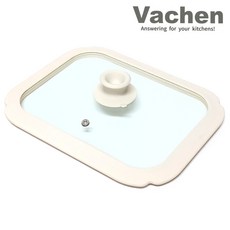 토탈하우스 바첸 쿠커블웨어 헤라 전용 뚜껑 (직사각) Vachen 실리콘 유리뚜껑, 1개