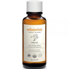 에르바비바 베이비 오일 4 Fl Oz