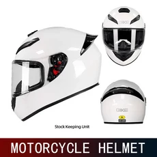 남성용 오토바이 헬멧 풀 페이스 전기차 테이크아웃 범용 DOT 안전 인증, S, 04 111 4