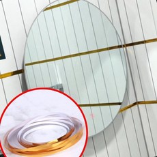 벽면 몰딩 테이프 황금 장식 마감 라인 인테리어 시트 고급, 1개, 상세페이지 참조