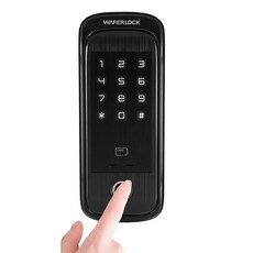 WAFERLOCK 維夫拉克 D310 三合一電子指紋輔助鎖, D310一般通用款, 1個