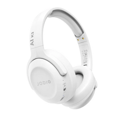 JODIO AI K3 無線藍牙耳罩式耳機，舒適輕巧，高音質享受, 白