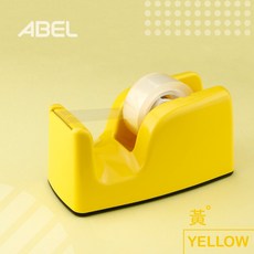 力大 TD6 勻硯.輕快切專利迷你膠台 桌上型膠帶台 小型膠帶台, TD6-黃, 黃, 1個