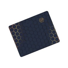 게이밍 마우스패드 300x250x3mm 미끄럼방지 내구성 다크블루, 1개, ダークブルー