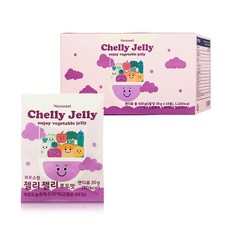 Housweet 16種植物濃縮膳食纖維水果果凍, 紅葡萄口味, 420g, 1盒