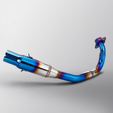 Forza300 Forza 300 오토바이 배기 머플러 수정 연결 중간 튜브 링크 파이프 51, 03 TYPE-B, 1개