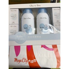 奇哥洗沐潔膚禮盒 新生兒送禮 沐浴禮盒 全新附提袋 彌月, 1個, 禮盒+百貨公司提袋