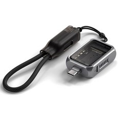 사테치 M.2 2230 NVMe 미니 SSD C타입 인클로저 케이스, 스페이스 그레이, 1개