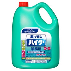 Kao 花王 C [業務用含氯殺菌漂白劑(食品添加物)]月城 漂白 5kg(花王專業, 1個, 5kg