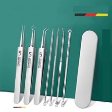 속눈썹 트위저 고정밀 스테인리스 족집게 인그로운헤어 제거, 15. 양방향 압출기 1개