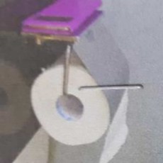 로컬코리아 휴대폰선반 두루말이 휴지대 화장실휴지걸이교체