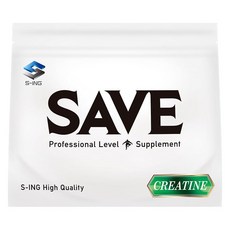 SAVE 고순도 99.9% 크레아틴 파우더 500g, 1개