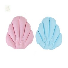 오몽숲 욕조 머리 받침대 노인목욕, 핑크