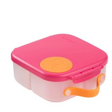 澳洲b.box迷你野餐便當盒 總代理公司貨 兒童分隔餐盒首選, 草莓粉, 1個