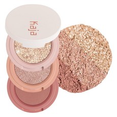 Kaja Beauty Bento Collection - 바운시 아이섀도우 트리오 | 16 피치 매들린 누드 톤 비건 크루얼티프리