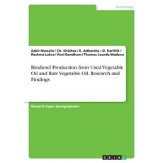 (英文圖書)Biodiesel Production from Used Vegetable Oil and Raw Vegetable Oil. Research and... 平裝版, Grin Verlag, 英文
