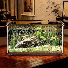 2025 초투명 강화 아크릴 어항 수족관, 1개